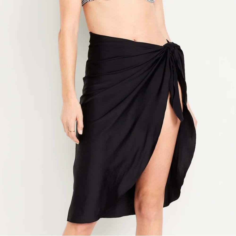 Old Navy Lightweight Side-Tie Swim Sarong Wrap - OS